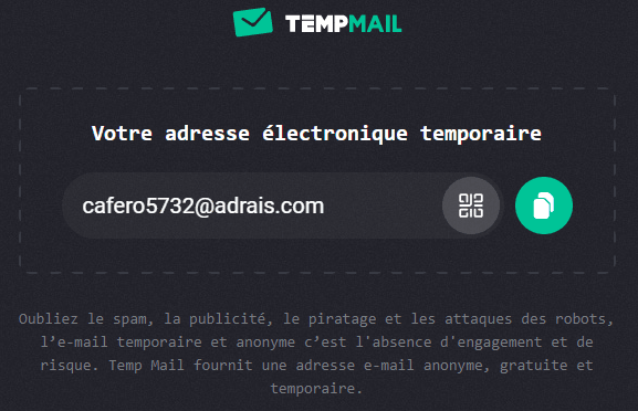 interface tempmail